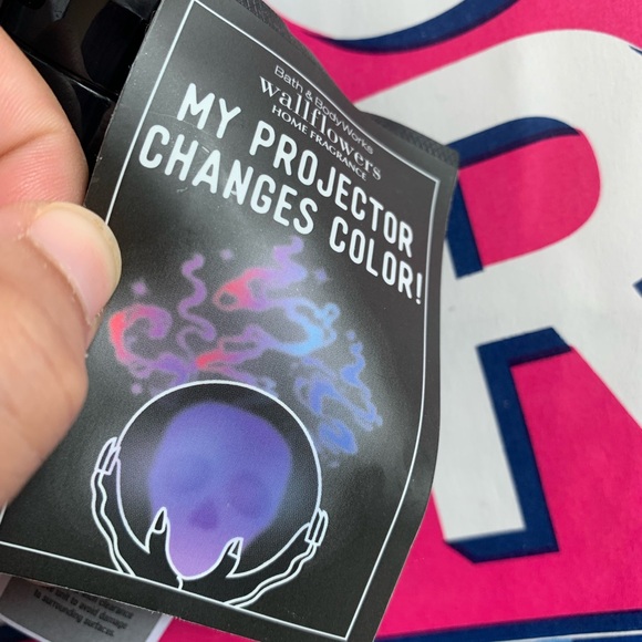 NWT Bath & Body Works Crystal Ball Color-Changing Projector Wallflowers Plug - Picture 5 of 5